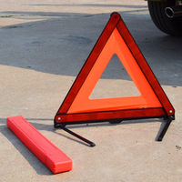 Triangle réfléchissant de sécurité de la route, pour voiture, signalisation de Parking, défaut, pliant