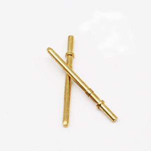 Rongda Brass Machined <b>Pins</b> 20mm Diameter For Ev Connectors - Product Image 3