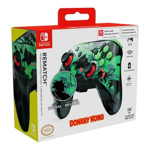 Manette de jeu sans fil Bluetooth REMATCH Turtle Beach verte et noire compatible avec Donkey Kong 0974155 - Product Image 2