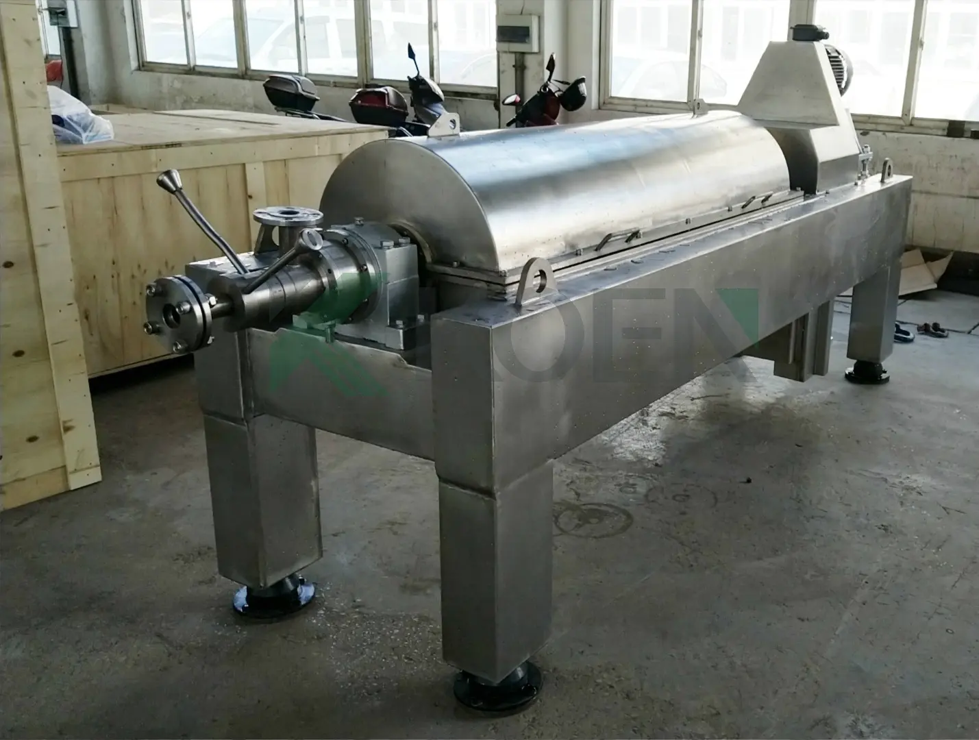 LWS355 three phase olive oil separator china decanter centrifuge