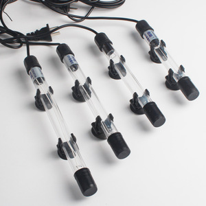 Lámpara germicida UV de larga duración (10000 horas) para esterilización de acuarios y estanques de peces, eliminación de algas, desinfección, luz azul, fácil de usar - Product Image 2