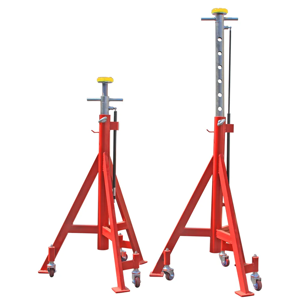 TFAUTENF mobile axle stand / jack stand with 7.5 tons lifting capacity for heavy duty lifting