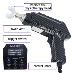 Alat Pijat Impuls Serat Karbon 1500N 100W untuk Koreksi Tulang Belakang, Relaksasi Otot Serviks, dan Pijat Tulang Belakang - Product Image 4