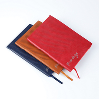 Carnets promotionnels A5 personnalisés en gros à couverture souple en cuir PU, lignés, pour l'école, à prix abordable