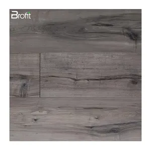 Modern Design Hot Dark Gray Color Oak Solid Hardwood Multilayer Engineered Wood Flooring