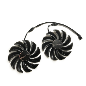 Ventilador de refrigeración para tarjeta gráfica de juegos, RX 470/480/<span class=keywords><strong>570</strong></span>/580 PLD09210S12HH 87MM(90mm) <span class=keywords><strong>Gigabyte</strong></span> RX480 RX580 RX570 - Product Image 1
