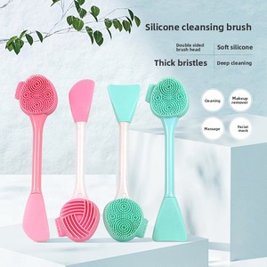 Nuevo Cepillo Manual de Silicona para Lavar la Cara, Cepillo de Limpieza Facial con Exfoliante, Limpiador de Poros para Uso en Spa - Product Image 4