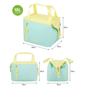 Sac isotherme personnalisé pour pique-nique avec sangle imperméable et bandoulière réglable, idéal pour le camping et les sorties à la plage - Product Image 3