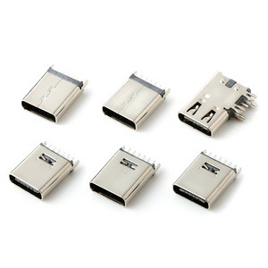 Type-C <b>USB</b>-C female <b>socket</b> 3.1 sinking board clamp side Plug-in Patch Test 6p/16p/24p SMD Charging Interface - Product Image 3