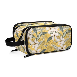 Custom Printed Portable Zipper Travel Makeup Brush Organizer Personalized Cosmetic <b>Bag</b> for Women - Product Image 2