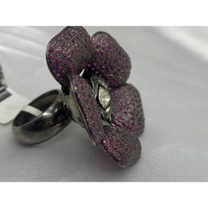 Nuevo Anillo de Rubí de Lujo Más Vendido, Plata de Ley 925, Regalo para Fiestas, Bodas, Compromisos, Ceremonias Religiosas y Eventos - Product Image 2