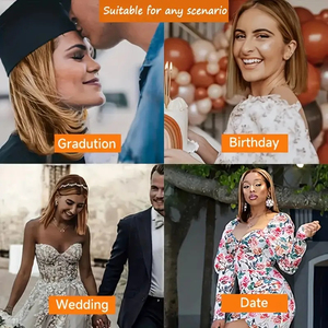 Parrucca Bob Corta con Mèches, 100% <span class=keywords><strong>Capelli</strong></span> Umani Lisci, Parrucche Frontali in Pizzo 13x4 per Donne, Bob Biondo Miele Brasiliano in Offerta - Product Image 5