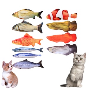 USB Wagging <span class=keywords><strong>Fish</strong></span> <span class=keywords><strong>Cat</strong></span> <span class=keywords><strong>Toy</strong></span> - Fun Interactive <span class=keywords><strong>Catnip</strong></span> Kicker <span class=keywords><strong>Toy</strong></span> - Product Image 1