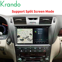 Krando Android 12,0 9 "REPRODUCTOR DE Radio inalámbrico para coche para LEXUS LS460 2006 - 2010 Autoradio Multimedia WIFI 4G tarjeta SIM