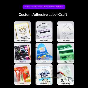 สติกเกอร์กันน้ำ กันน้ำมัน วัสดุพีวีซี แบบม้วน สำหรับฉลากผลิตภัณฑ์เคมีภัณฑ์ประจำวัน น้ำยาทำความสะอาด เจลอาบน้ำ พิมพ์สี่สี รูปทรงไม่สม่ำเสมอ - Product Image 4