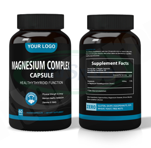 VitaSpring OEM capsule di magnesio salute del cervello sonno muscolo supporto integratore 500mg magnesio capsule complesse - Product Image 2