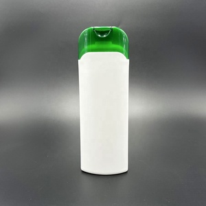 Bouteilles de shampoing en plastique couleur personnalisée 200 ml, emballage pour produits capillaires, flacon de lotion avec bouchon à clapet, flacon de conditionneur compressible - Product Image 3