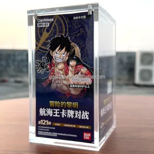 SHP échantillon gratuit acrylique une pièce protecteur vitrine pour japonais une pièce TCG jeu de cartes Romance aube Booster boîte