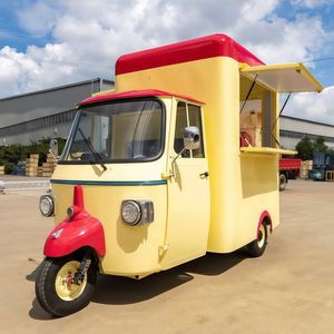 Moto Piaggio Ape Food Truck Coffee Engine Coffee Shop Hot Dog/ice Cream Cart Food Trailer With Full Kitchen - Product Image 4