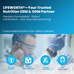 LIFEWORTH Meyve Aromalı Sporcu İçin Antrenman Öncesi 200mg Kafeinli Elektrolit Tozu İçecek Özel Etiket - Product Image 6