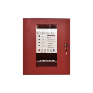 conventional detectors in one zone 4-16 zones conventional fire alarm control panel