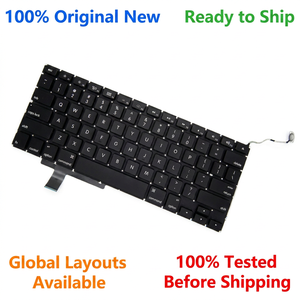 Clavier d'ordinateur portable pour MacBook Pro A1708 A1706 A1989 A2338 A2141, disposition US, UK ISO, <span class=keywords><strong>FR</strong></span> Français, JP Japonais, clavier de remplacement neuf - Product Image 1