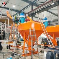 SDDOM Brand Bulk Handling Solutions poudre industrielle Ciment Sable Tarière Convoyeur à vis Déchargeur de camion mobile