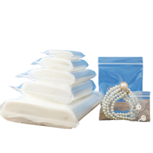 Sacs en plastique transparents à fermeture éclair, emballage résistant à l'humidité pour les collations, les bijoux et les petites pièces - Product Image 3