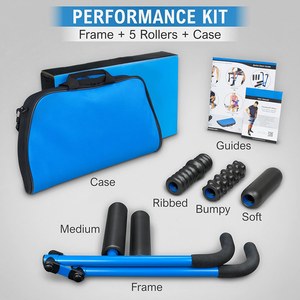 Masajeador Muscular de Presión Tipo Palanca con Cambio Rápido de Rodillos y Kit de Rendimiento con Rodillos de Espuma - Product Image 6