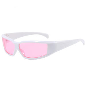 Gafas de <span class=keywords><strong>Sol</strong></span> Cuadradas de Moda para Exteriores 2025, Lentes de Espejo, Gafas de Conducir, Estilo Steam Punk, Unisex, Y2K - Product Image 3