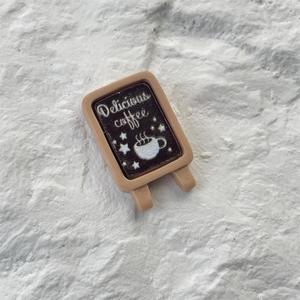 Brown Coffee Resin Accessories Doll House Edible Toys Junk Phone Case Handmade Photo Frames Haripin Charm DIY Jewelry Crafts - Product Image 6