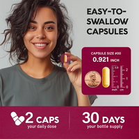 Complément alimentaire certifié GMP, marque privée OEM, végétalien, haute puissance, 12 en 1, capsules de complexe de vitamine B pour l'énergie et le soutien cérébral