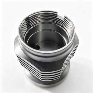 Pièce usinée CNC en alliage d'aluminium ZYCNC-0701 6061 6063 7075 de précision, usinage 5 axes, sablage de surface, personnalisation - Product Image 2