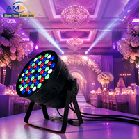 Projecteur PAR LED 54x RGBW 4-en-1 150W DMX512 à prix d'usine pour scène, mariage, fête, bar, club
