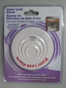 Ev kullanımı su kaçak Alarm dedektörü ev su kaçağı monitör drenaj uyarı cihazı değiştirilebilir pil - Product Image 4