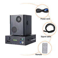 Igracelite 1250W Machine à étincelles froides à double tête rotative 360° pour mariage, scène, événement, télécommande DMX, effets pyrotechniques