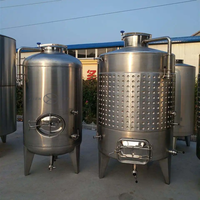 Cuve de fermentation conique sanitaire de fermenteur d'acier inoxydable pour des machines de nourriture et de boisson