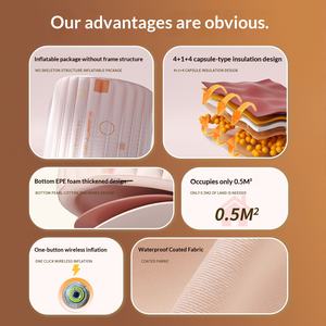 Bañera Inflable Plegable para Adultos - Bañera Portátil para Remojo de Cuerpo Completo para Spa <span class=keywords><strong>en</strong></span> Casa y Relajación - Product Image 4
