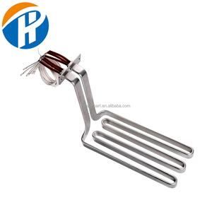 Tubo de Calefacción Eléctrico Cuadrado Plano, Elemento Calefactor Tubular para Freidoras, para Restaurantes de Comida Rápida - Product Image 2