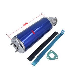 Kit de tuyaux d'échappement jumeaux ATV pour <span class=keywords><strong>quad</strong></span> <span class=keywords><strong>chinois</strong></span> 110cc 150cc 200cc <span class=keywords><strong>250cc</strong></span> - Product Image 3