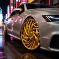 Jantes de voiture de luxe monobloc en bronze forgé ANRUN, 6061-T6, conformes aux normes DOT/JWL/VIA, vente en gros directe d'usine OEM