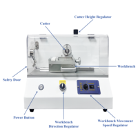 Équipement de préparation d'échantillons automatique HT-1600-AU pour testeur d'impact Izod/Charpy
