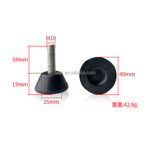 Tornillos <span class=keywords><strong>de</strong></span> Cabeza Cilíndrica <span class=keywords><strong>de</strong></span> Goma Amortiguadora M10*<span class=keywords><strong>40</strong></span>*19mm, Patas <span class=keywords><strong>de</strong></span> Goma Antideslizantes, Manguito <span class=keywords><strong>de</strong></span> Goma Mecánico, Patas Elevadoras - Product Image 2