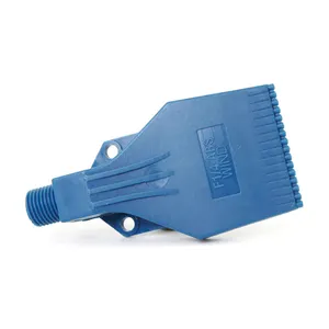 AA727-23 ABS Plastic Blue Air Knife Blowing Off Wind Jet Air Spray Nozzle