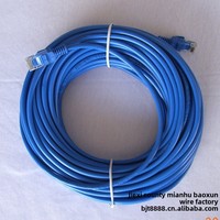 Baoxun kabel Jumper jaringan serat Super, Jumper Router Link Line Rj45 dengan kabel untuk konektivitas jaringan