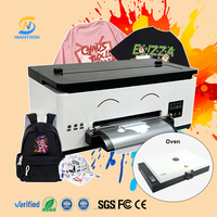 Harga Bagus Printer DTF 33 Cm Roll-To-Roll Otomatis Penuh dengan Head Epson R1390/L1800 untuk Pencetakan Kaos Desktop A3 Baru