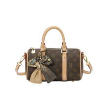 Sac de luxe pour femme haut de gamme, nouveau modèle, sac à main léger et luxueux, sac Boston, sac à bandoulière et sac croisé polyvalent imprimé vintage - Product Image 1