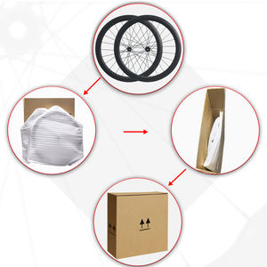 카본 휠셋 700c 카본 로드 자전거 바퀴 림 브레이크 38/50/60mm 깊이 <span class=keywords><strong>25mm</strong></span> 폭 클린처 카본 사이클링/트랙 휠 - Product Image 6