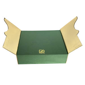 ROGOOD Coffret Cadeau Magnétique de Luxe Vert Doré pour Parfum Arabe avec Mousse EVA Personnalisée et Design Islamique pour Parfum Arabe P1117 - Product Image 4