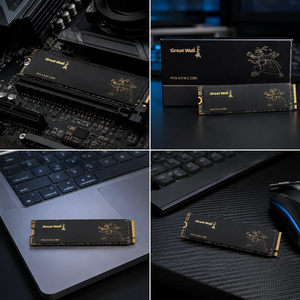 Great Wall GW5000 NVMe PCIe4.0 Interface 2T 3D NAND Flash Micron SK Hynix Kioxia Haute vitesse de lecture et d'écriture pour utilisation interne sur PC - Product Image 6